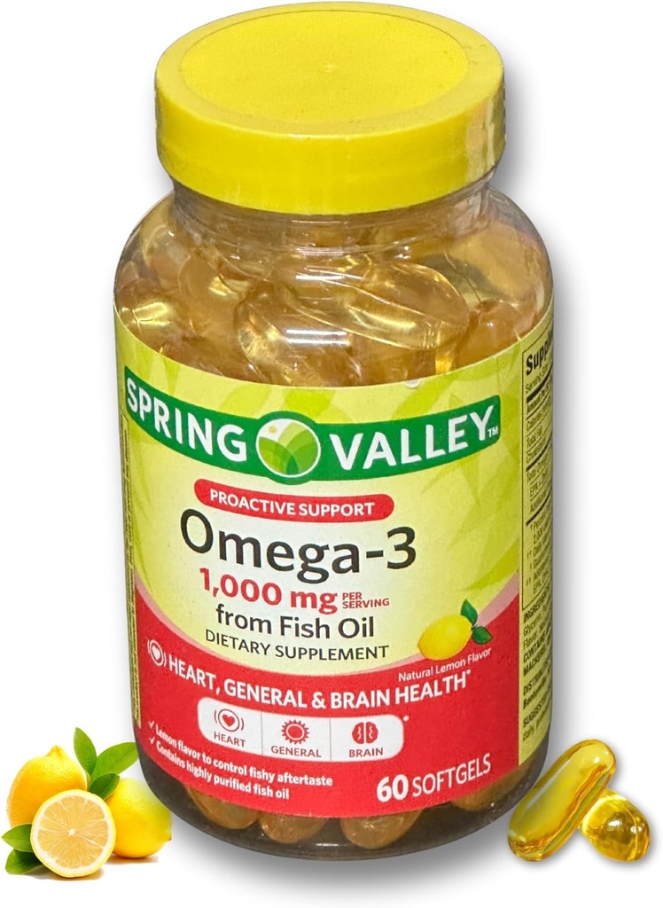Omega 3 1000mg- Rybí olej 60 softgelů (balení po 1)