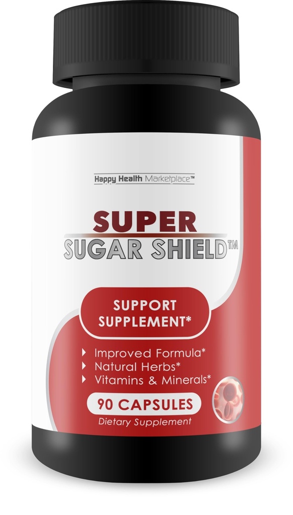 Super Cukr Support - Naše nejlepší Berberine Glucose Supplement - Cukr Zdraví krve a imunitní zdraví - Vitamin, Minerální, Bylinné Formule pro Advanced Cukr Supplement