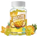 Creatine Monohydrát Žvýkačky Komplex pro muže a ženy - Advanced Formule W / L- Taurin + vitamin B12, Cukr zdarma Žvýkací doplněk, 90 Ananasové žvýkačky