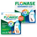 Flonáza Sensimist Alergie Relief Nasal Spray pro dospělé a děti - 120 Sprays Celkem (2 Lahve 60 Sprays Each)