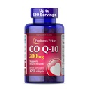Puritan 's Pride Coenzym CoQ10 200mg, dodatek stravy pro srdeční zdraví, krevní tlak, orální guma zdraví, a zdravé stárnutí podpora, 120 Služeb, rychlé uvolnění Softgels