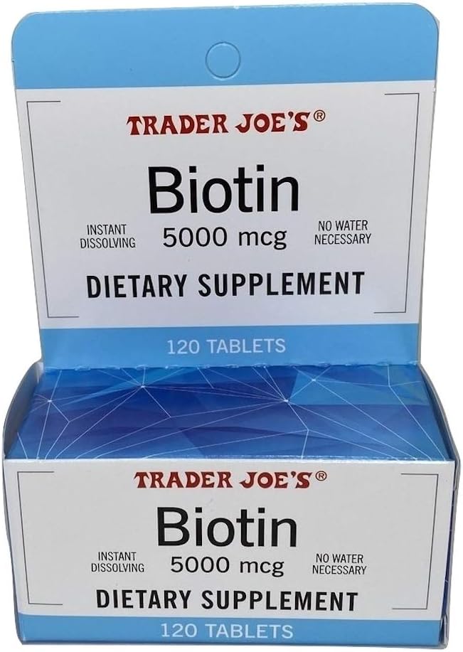 Obchodní Joe 's Biotin 5000 mcg dietní dodatek