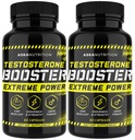 Testosteron Booster pro muže - Muž Enhancing dodatek s nadržený kozí trávu & Tongkat Ali - Muscle Builder Rozšíření pilulky - Přírodní test Booster Zvýšená touha, Energie, Stamina, Libido (2 PACK)