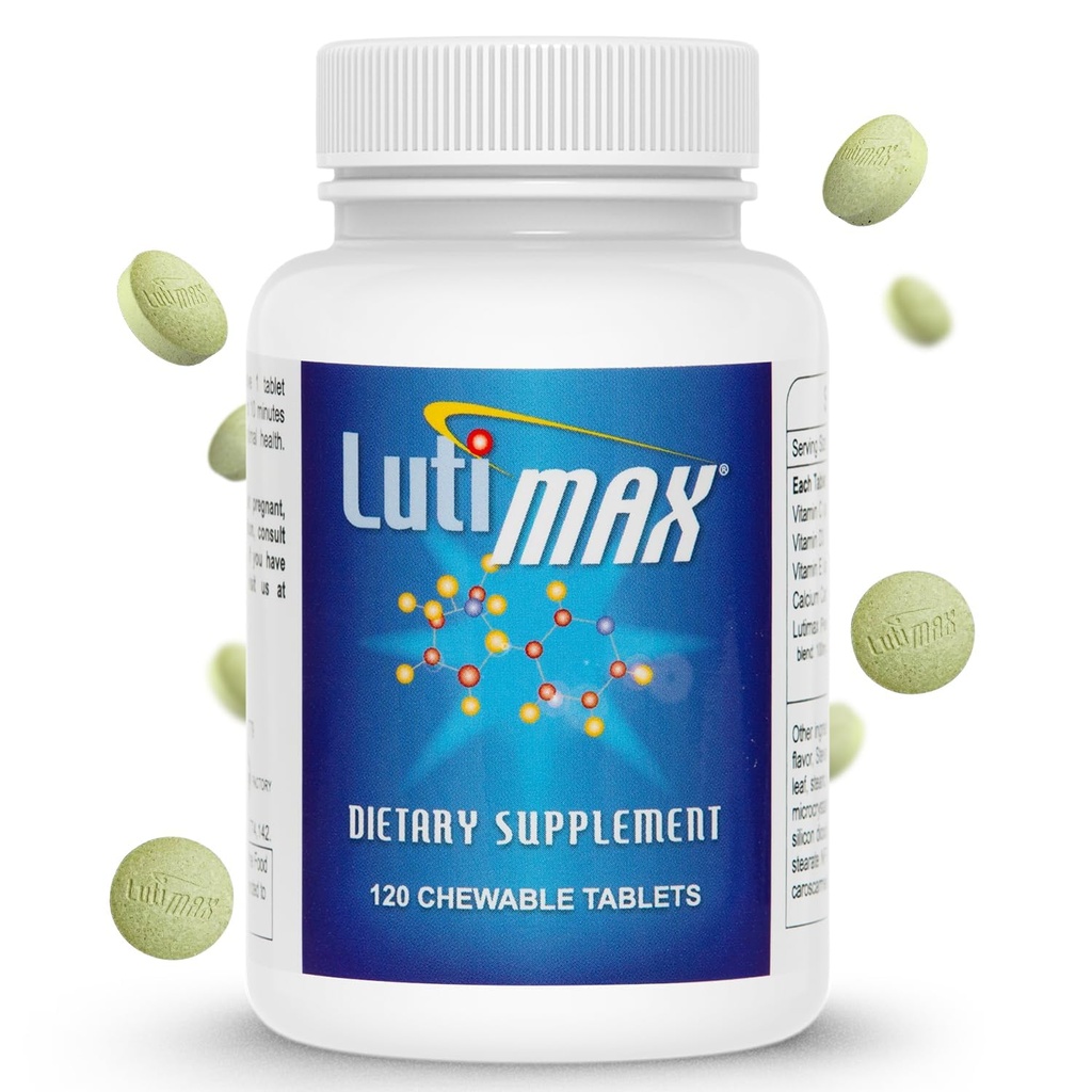 Lutimax Luteolin Complex w / Rutin - Imunitní podpora mozkové doplňky - Bioflavonoidy w / vitamín C, D & E pro společné, svalové, a dietní otázky - Antioxidanty dodatek w / imunitní podpora - 120 Tablety