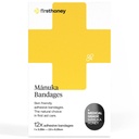 První Med Manuka Honey Adhesive Obvazy 12 Balení 124; Latex Free, Antibiotická Free Wound Dressing 124; Medical Grade Honey Adhesive Pads U124; First Aid Care Burns, Cut, Scraps, Wounds, Lacerations