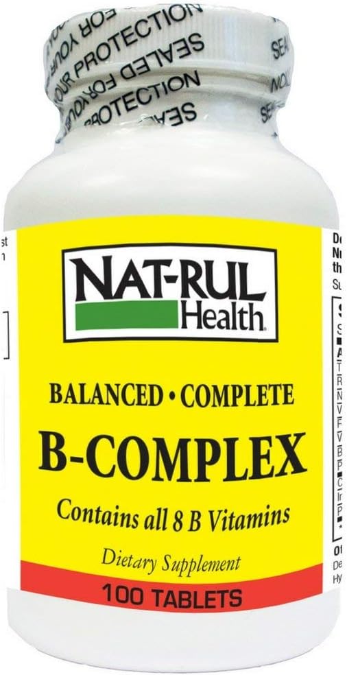 Nat- Rul Vitamin B- Komplexní tablety 100 ea