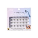 KISS Falscara DIY Eylash Extension Lengthening Wisps - Featherlight Syntetické opakovaně použitelné umělé řasy Multipack 24 Mini Lash Clusters pro tento Authentic Eylash rozšíření vzhled