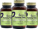 SUNBIOTIC Tummy Tabs - Chewable Probiotic and Prebiotic Tablets with 18 Billion CFU of 4 Probiotic Strains for Good Gut Flora, Imunitary System, & Balanced Microbiome - Vanilla, (Balení po 3)