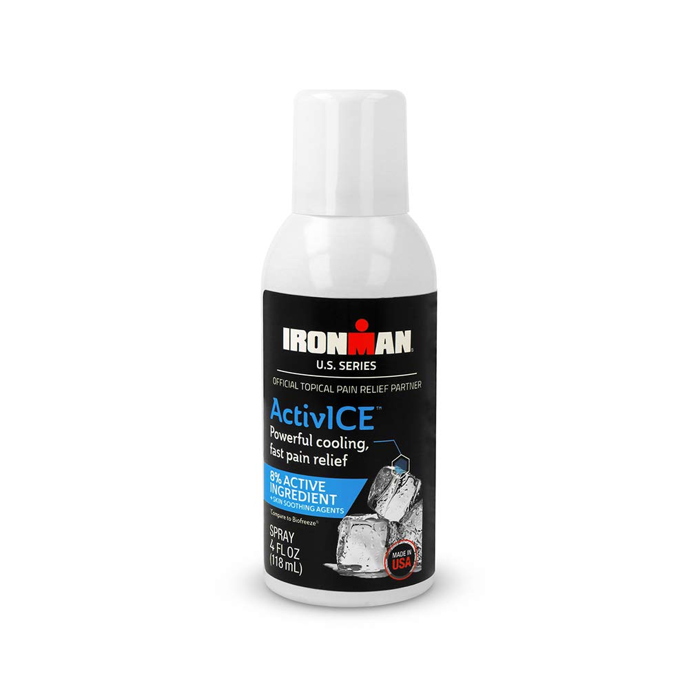 Curad IRONMAN Activity Cooling Spray, Topical Pain Relief for Artritis, Joint, Muscle, Back & Body Aches & Pain, 4 oz (1 počet)