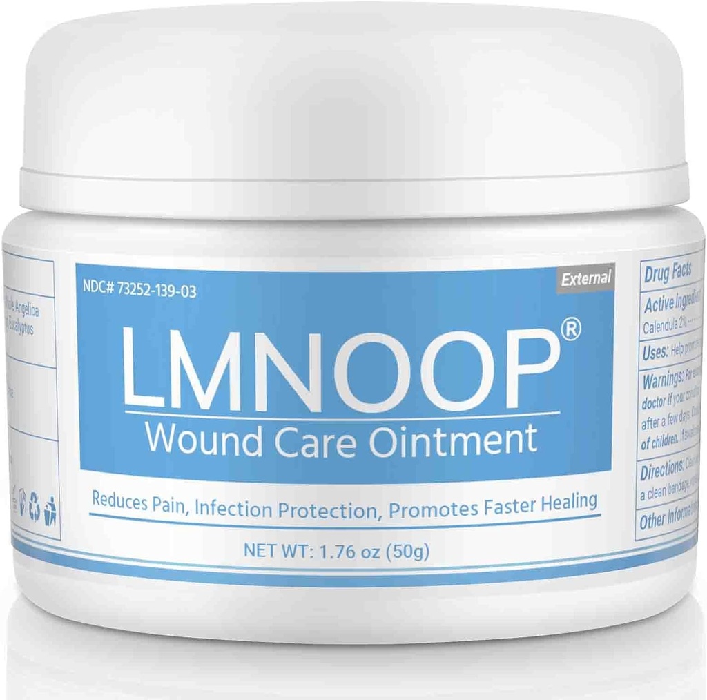 LMNOOP ® Bed Sore Ointment, Wound Healing Cream Skin Opravy Léčba Infekce Ochrana První pomoc Omastek pro Bedøres & Tlakové vředy Diabetická žilní noha & noha Ulcer Burns řezání