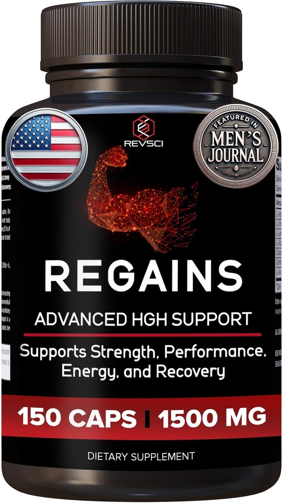 HGH doplňky pro muže a ženy - vykazuje přírodní anabolické růst svalů Building & Human Growth Hormon pro muže, Muscle Builder pro muže, Muscle Recovery Post Workout Dodatek, 150 proteinové pilulky