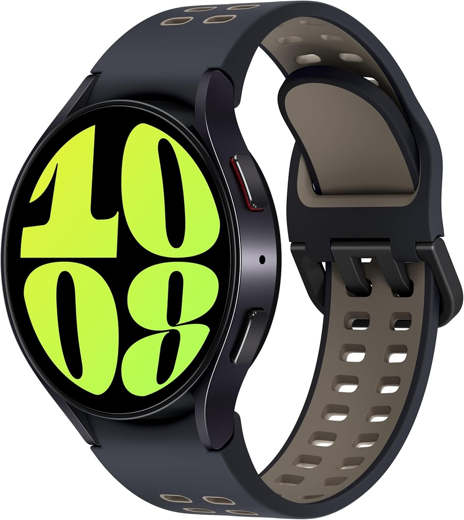Samsung Galaxy Watch 6 Bespoke Edition 44mm Exkluzivní Bluetooth Smartwatch, Zdraví, Fitness, Spánkový tracker, Monitor srdeční frekvence, Sapphire Crystal Glass, US Version Graphite Extreme Sport Band, Etoupe