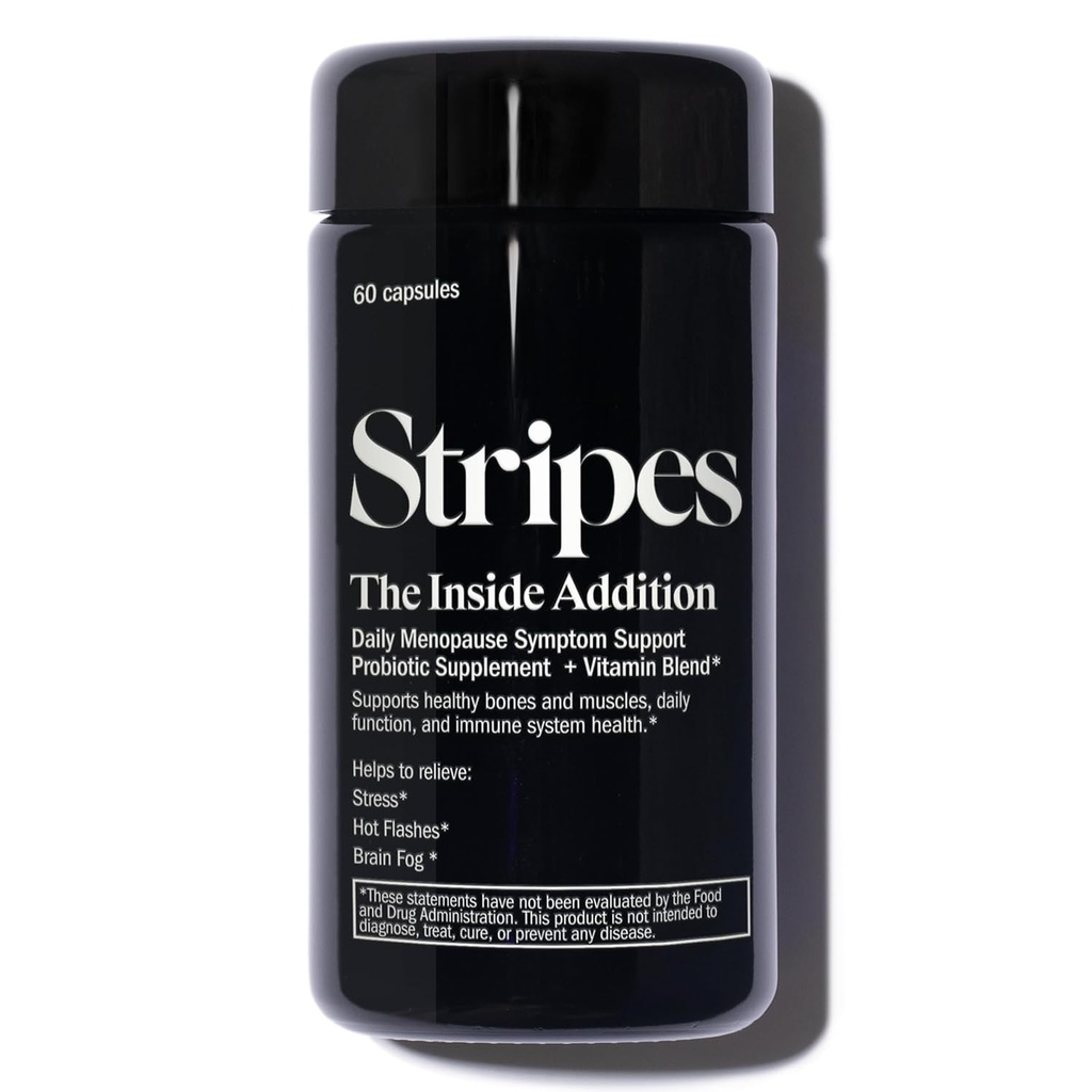 Pruhy Krása Naomi Watts Dodatek Addition Podpora Perimenopauza Menopauza Symptomy Relieve Hot Flashs Stres Mozek Fog Probiotic Multi Vitamin 60 Ct