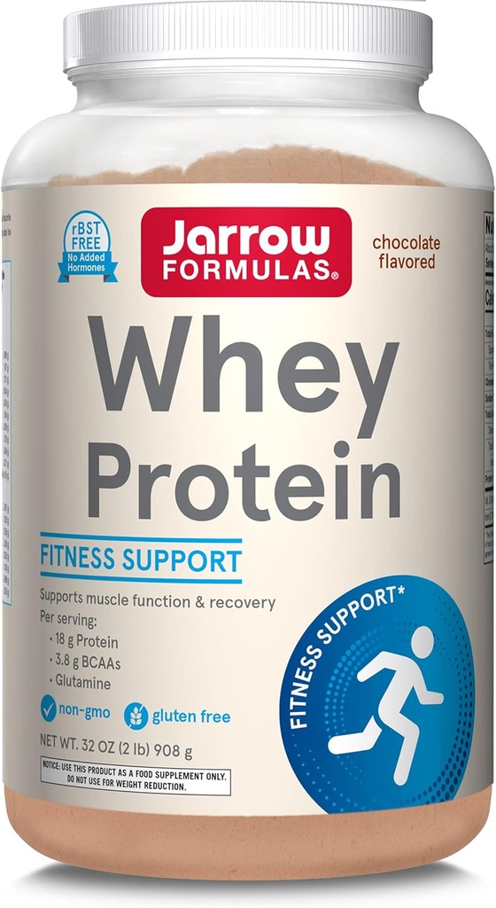 Jarrow Dispersas Syrovátkový protein, Čokoláda - 908g Powder - Podporuje vývoj svalů - Nejkvalitnější zdroj bílkovin - Bohatá na BCAA - approx. 35 Služební cesty