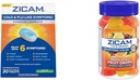 Zicam Cold & Flu 20 Tablet Ovocné kapky 25 Počet studených zkracování Homeopatické Zinek léky