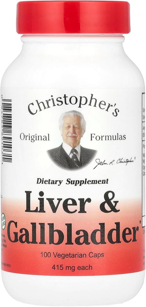 Christopherova játra a žlučník - 440 mg - 100 Vegetariánských tobolek