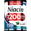 Lab - Niacin - Vitamin b3- 1200 mg na jedno podání, 150 Kapsle - Vitamin b3 niacin - Ultra vysoká absorpce.