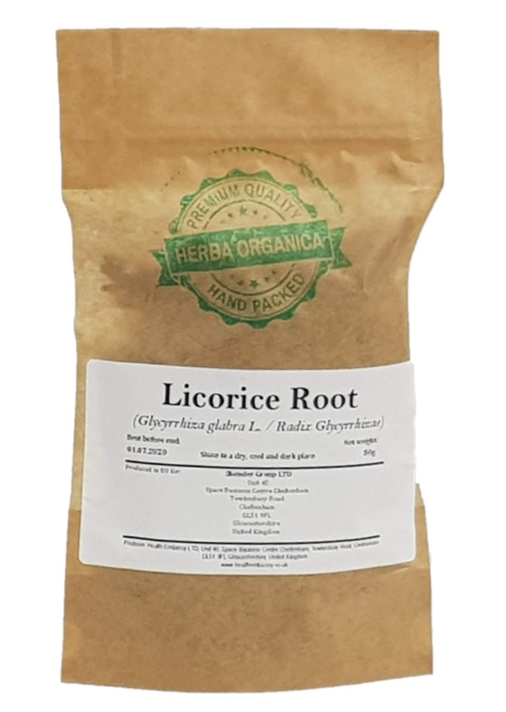 Herba Organica Licorice Root - Glycyrrhiza Glabra L - Lékořice (50g)