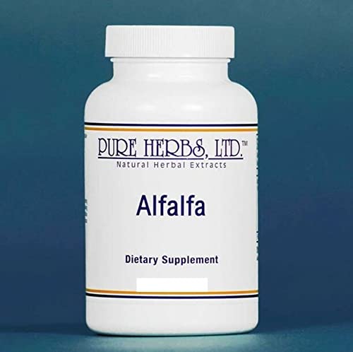 Pure Herbs, Ltd. Alfalfa Kapsle