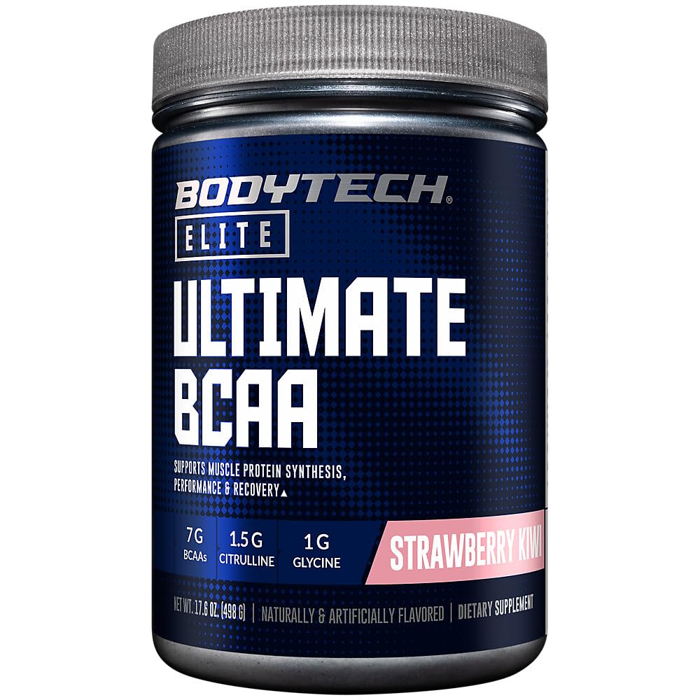 Ultimate BCAA a "Podporuje Muscle Protein Synthesis, Performance, and Recovery a" Strawberry Kiwi (17.6 oz. / 30 Servings)