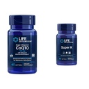 Life Extension Super Ubiquinol CoQ10 s vylepšenou mitochondriální podporou & Super K, Vitamin K1, Vitamin K2 mk-7, Vitamin K2 mk-4