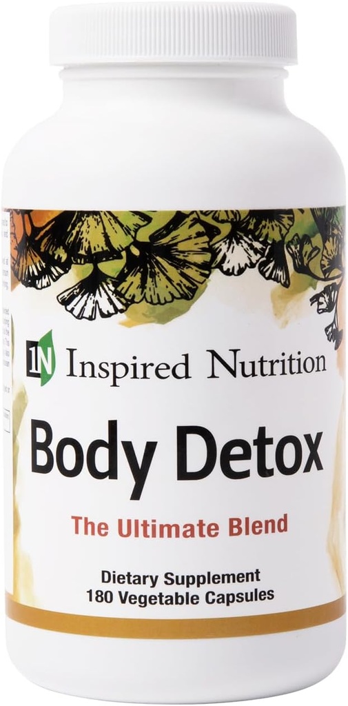 Detox těla - Detox a podpora jater - 180 Kapsle