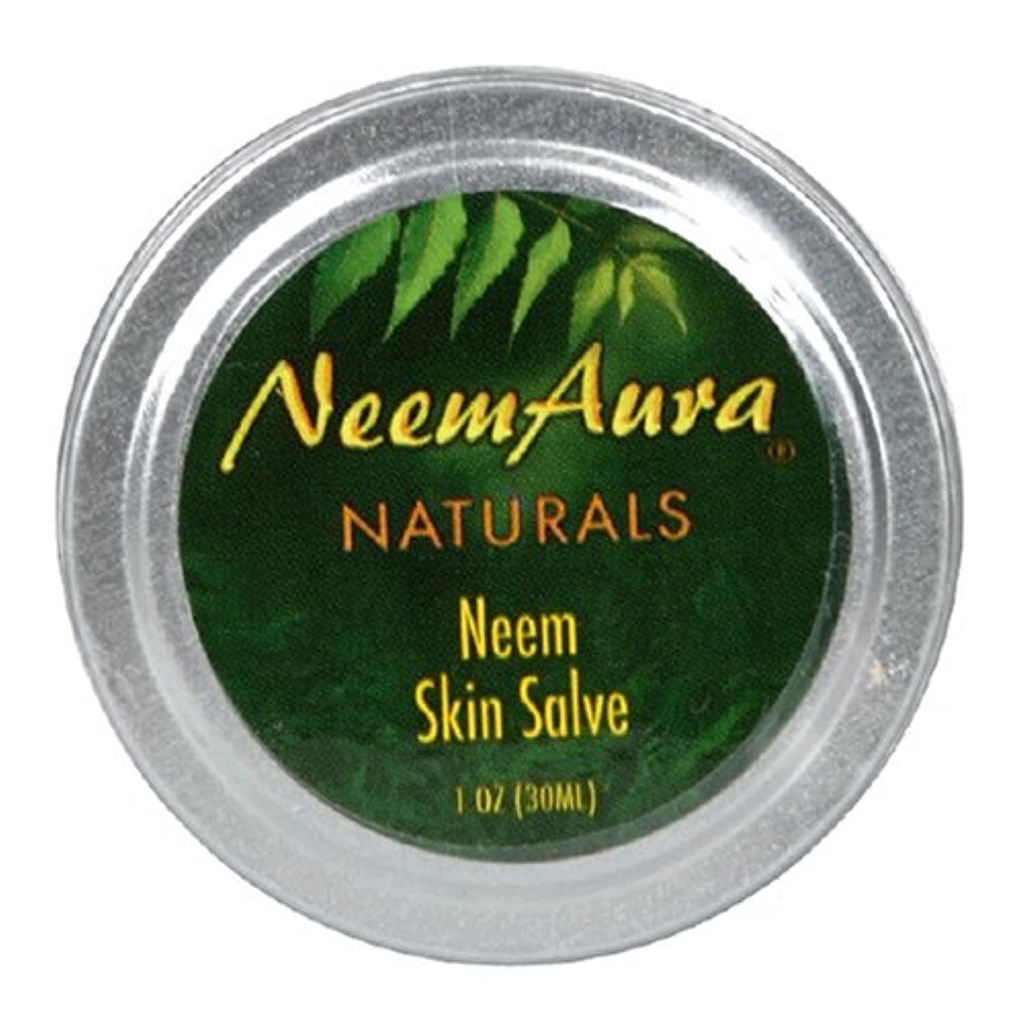 Neemaura Naturals Neem Skin Salve, 1 oz (30 ml) (balení po 4)