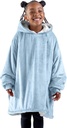 Hoodie - Soft Plush Sherpa - Teplé a útulné - Přerostlé Weaable Blanket - Dospělé a dětské velikosti