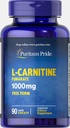 Puritan 's Pride L- karnitin Fumarate 1000 mg -90 Caplet