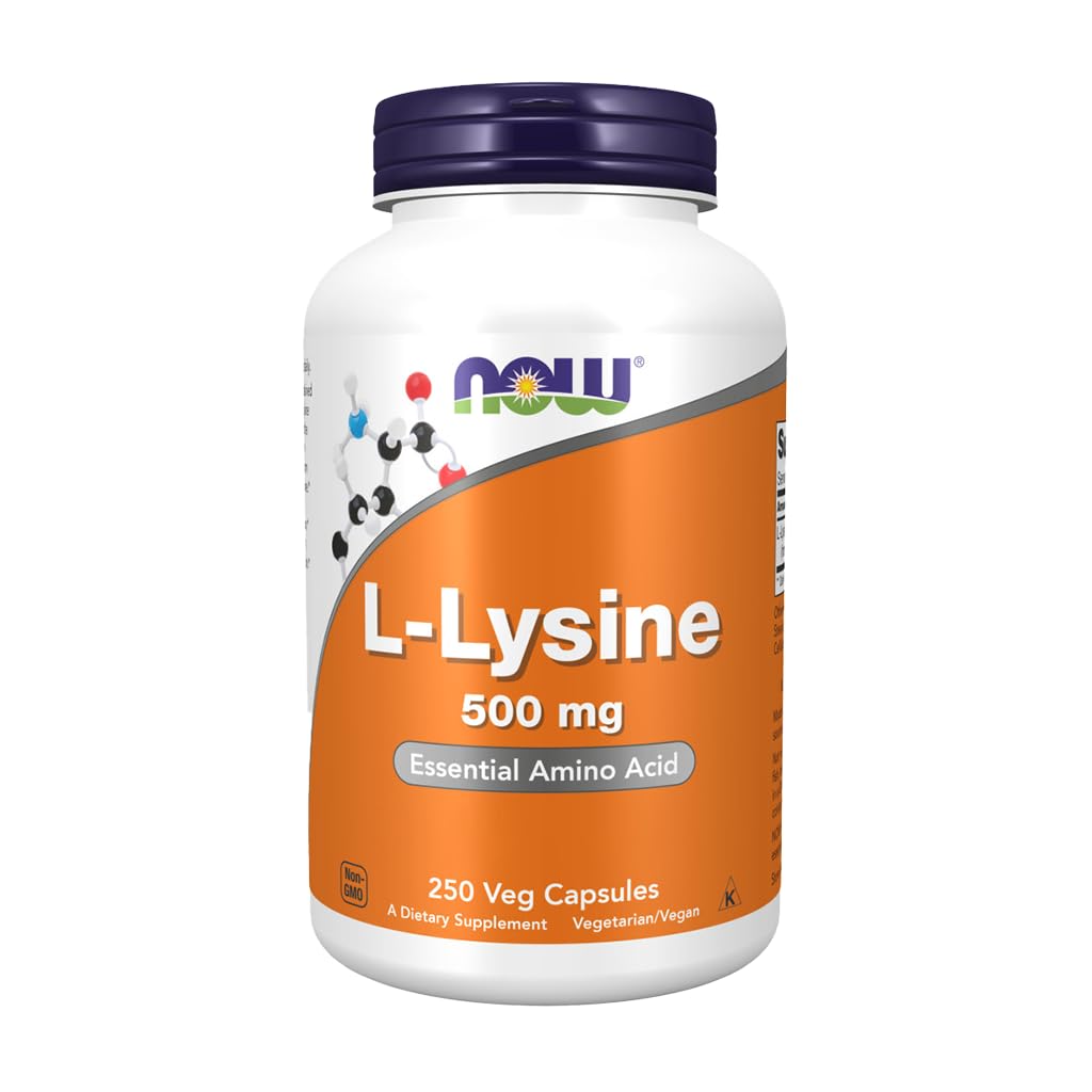 Foods L- Lysin 500 miligramů, 250 tablet