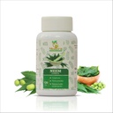 Moderní Ayurvedic Center Organic Neem 120 Kapsle Podporuje Acne Control, Antioxidant Protection, Zdravý & Gouling kůže čistý Neem (Azadirachta Indica) Dodatek pro přírodní Wellness