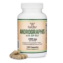 Andrographis Kapsle Max Andrographides - 1,000mg Serving Size (120 Kapsle) s AP- Bio (Patentovaný Andrographis Paniculata Extract) - Klinicky studoval pro imunitní systém zdraví Double Wood