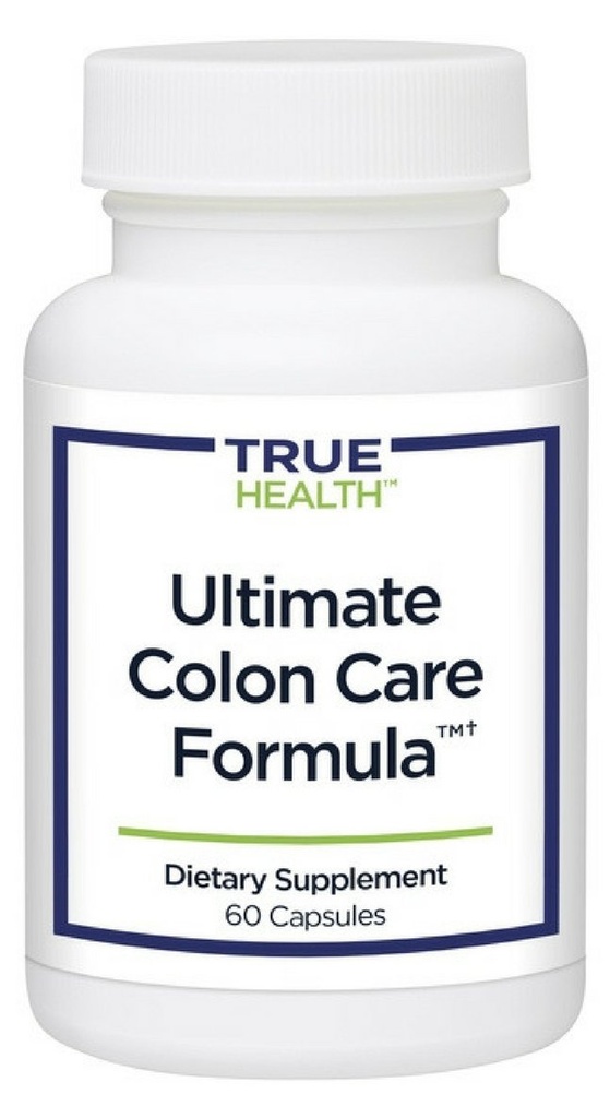 Ultimate Colon Care Formule 124; Stravovací podpora, Softens Stool, Snižte plyn & Bloating (60 Kapsle)