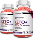Premier Keto Gummies - Premier Keto + ACV Gummies (2 balení, 120 Gummies)