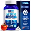 Máme rádi vitaminy Lycopene doplňky pro muže - Lycopene 20mg per Serving - 200 Kapsle - Super antioxidant, který pomáhá podporovat imunitní systém a zdraví prostaty