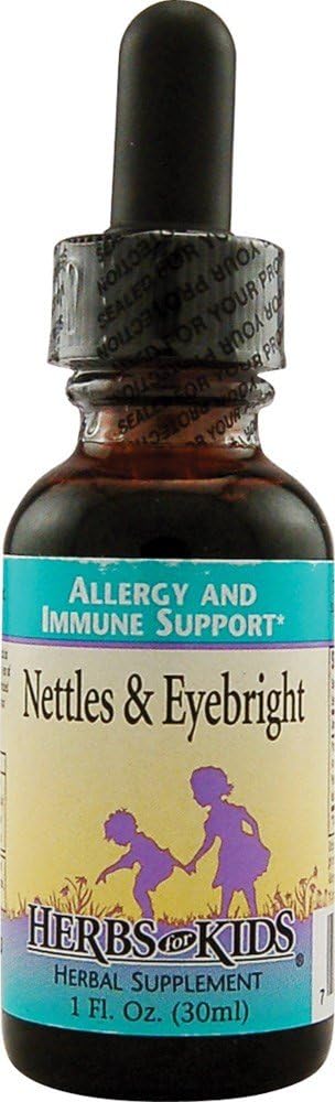 Byliny pro děti Nettles a Eyebright, 1 Ounce - 3 za případ.
