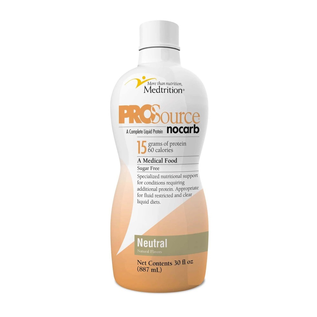ProSource NoCarb Liquid Protein, Neutrální Flavor, 30 Ounce Lahev - 1 / Each