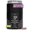 HPN Nutractives SIRTUIN, 98% Ultra Pure Trans- Resveratrol Extract, Sirtuin Activator, 600 mg 98% Trans- Resveratrol Extract, 30 Kapsle