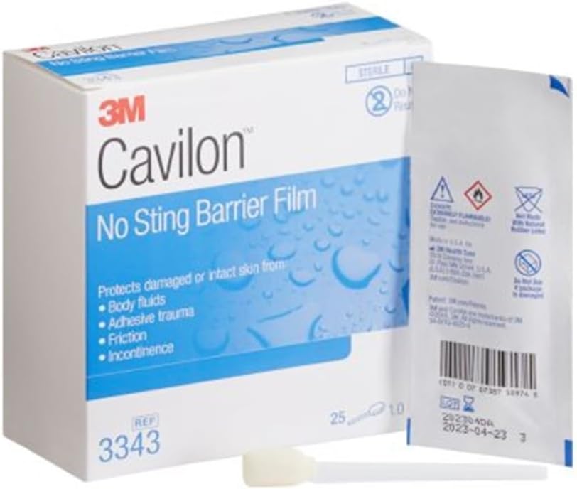 Speciální prodej - 1 balení 10-3M Cavilon No-Sting Barier Film MMM3343 3M HEA.