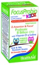FocusProbio pro Kidz, 60 žvýkací tablety, podporuje kognitivní funkci pro pozornost a zaměření. Černý rybíz a Vanilla Flavor, Obsahuje vitamin D & jód. Acid & Bile Resistant Strains. Vegetarián