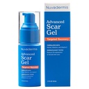 NUVADERMIS Silicone Scar Gel - 1.7 Fl Oz, Transparentní gel - Retinol a vitamín E Formule pro chirurgické scary - C- Section, Tummy Tuck & Keloid Care