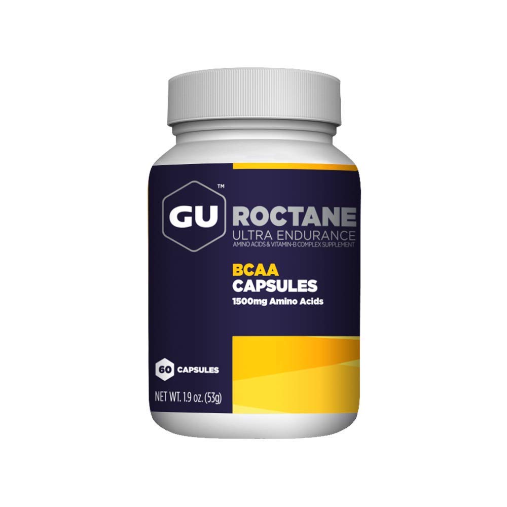 GU Energy Roctan Ultra Endurance Branch Chain Amino Acid and Vitamin B Cvičení Recovery Kapsle, Informovaná volba, Energie pro předtím, během nebo po jakékoli cvičení, 60- Počet láhev