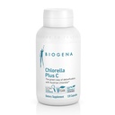 BIOGENA WISSEN SCHAFFT GESUNDHEIT Chlorella Plus C - Green Alga Supporting Detox * * - Kapsle s 900 mg Organic Chlorella Vulgaris Powder - Non- GMO dodatek