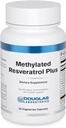 Douglas Laboratories Methylovaný resveratrol Plus CUR 124; Formule s kurkuminem a vitaminem D pro kardiometabolické a buněčné zdraví CUR 124; 30 Vegetariánské kapsle