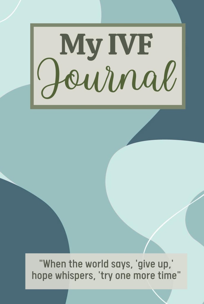 Můj IVF Journal: Cute In Vitro Fertilization Planner for women going through Fertility Pacements To help them Stay Organized and Focused