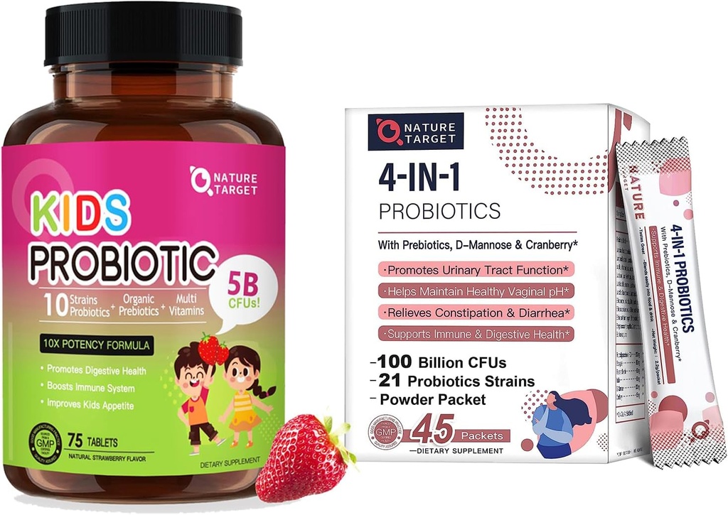 CÍLOVÉ PRObiotiky- pro ženy + Probiotické Žvýkačky pro děti