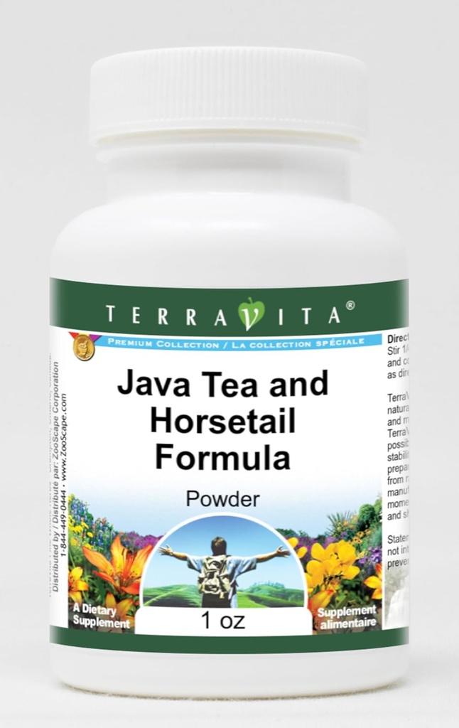 Java Tea and Horsetail Formule Prášek (1 oz, ZIN: 514005)