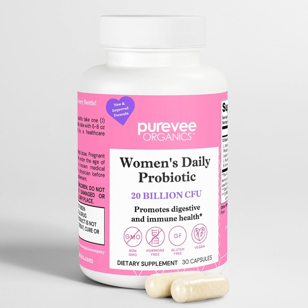 Vaginální probiotika pro ženy, 13 esenciální probiotické srážky, Vaginální + pH Balance pro ženy pilulky a močové trakt Zdraví, 30 Caps