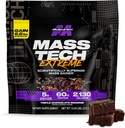 Muscletech High- Protein Mass Gainer (Triple Chocolate Brownie, 6LB) - Mass Tech Extreme 2000 Mass Gainer Protein Powder Supplement - Weight Gainer for Increase Muscle, Enhanced Recovery & Force