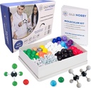 Starý Nobby Organic Chemistry Set (425 ks) Molekulární model Kit s Atomy, Bonds, Guide, Bond Odstranění nástroj - STEM Science kits for Kids Toys Chemistry Set for Students Teachers Young Sciences